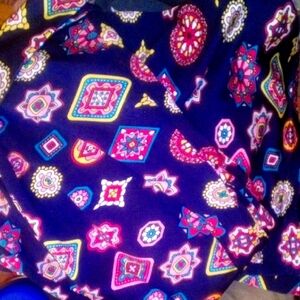 Colorful Geometric Yoga Pants